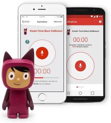 Tonies Kreativ-Tonie, Beere/hellbraun – Bild 2