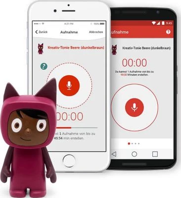 Tonies Kreativ-Tonie, Beere/dunkelbraun – Bild 4